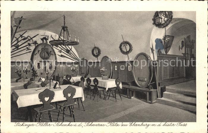 Ebernburg Sickinger Keller Schenke in der Schwarzen Katz