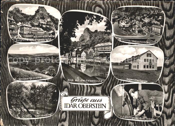 Idar-Oberstein Burgruine mit Felsenkirche Jugenherberge