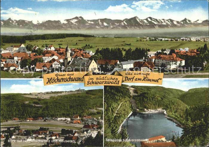 Hoechenschwand Schwarzwald BW Talsperre Schwarzabrueck