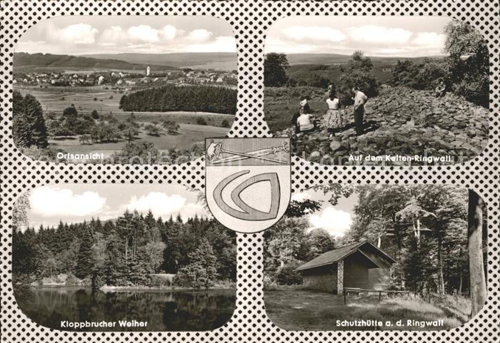 Otzenhausen Saar Kelten-Ringwall Kloppbrucher Weiher