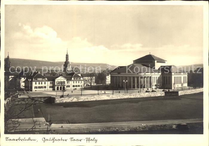 SAARBRueCKEN Saarland Gautheater Saarpfalz