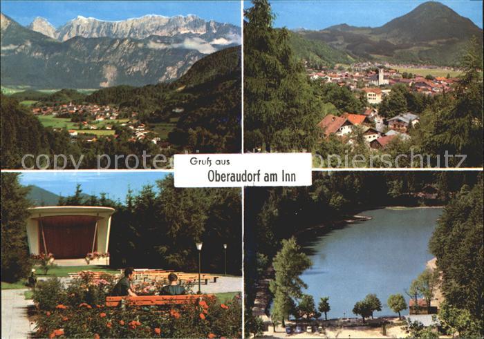 Oberaudorf mit Kaisergebirge