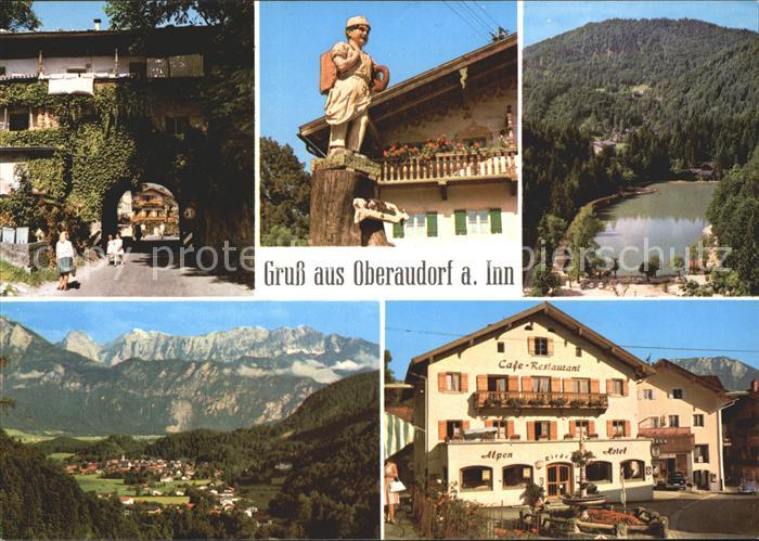 Oberaudorf mit Kaisergebirge Luegsteinsee