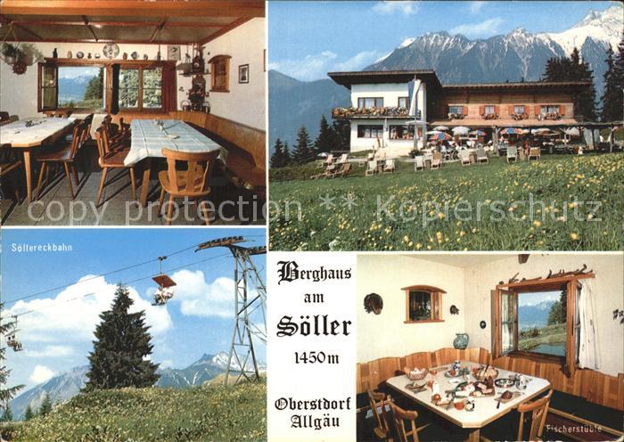Oberstdorf Berghaus am Soeller Soellereckbahn