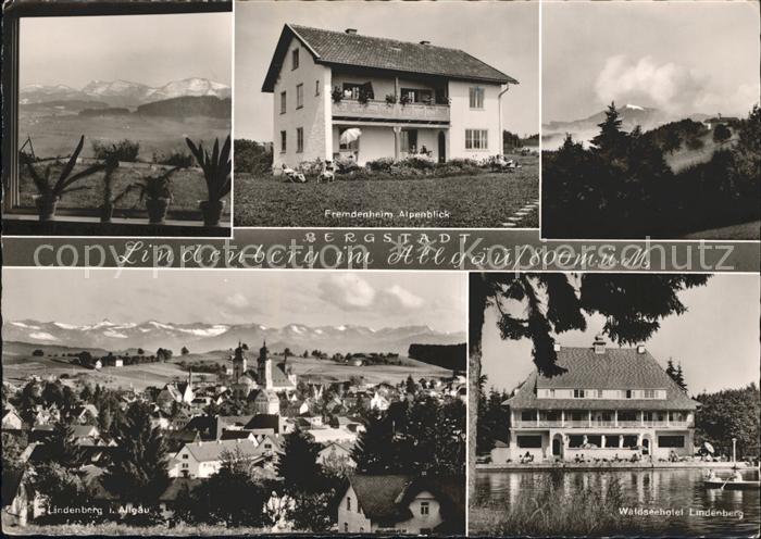 Lindenberg Allgaeu Fremdenheim Alpenblick