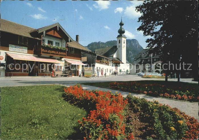 Inzell Traunstein Bayern Dorfplatz