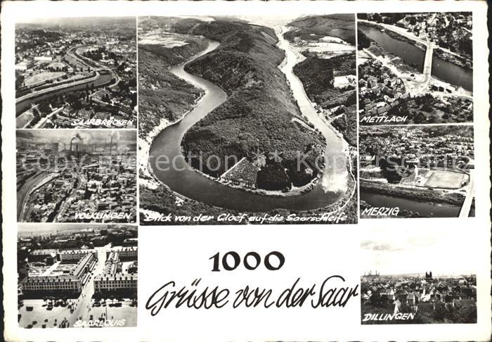 SAARBRueCKEN Saarland Mettlach Merzig Dillingen Saarlouis und Saarschleife