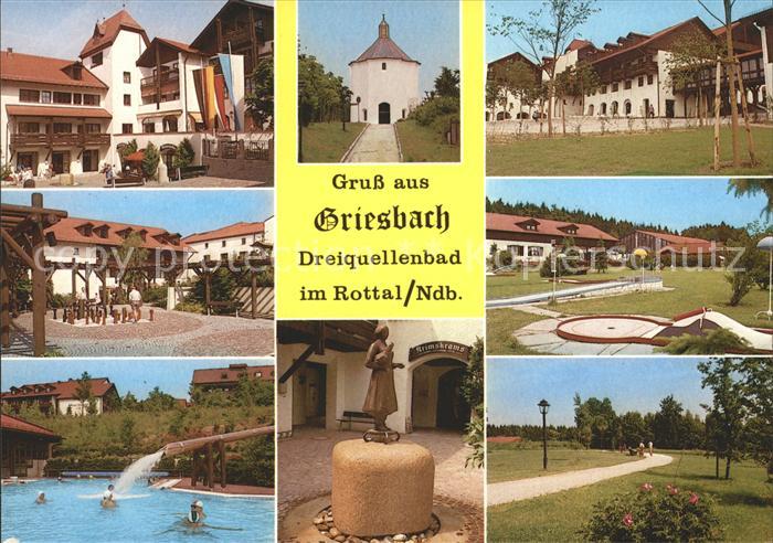 Griesbach Bad Dreiquellenbad Minigolf