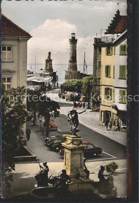 Lindau Bodensee Hafeneinfahrt