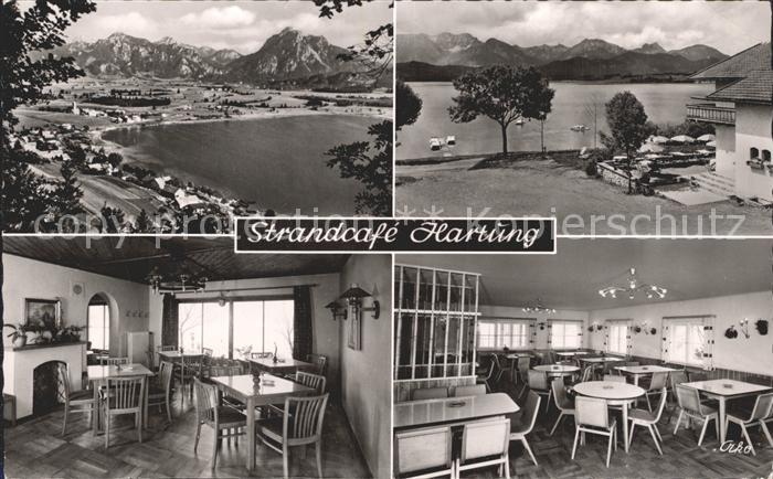 Fuessen Allgaeu StrandCafe Hartung