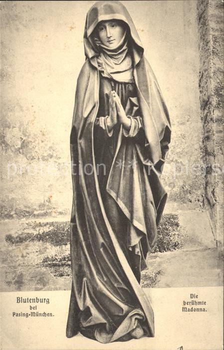 Pasing Blutenburg beruehmte Madonna