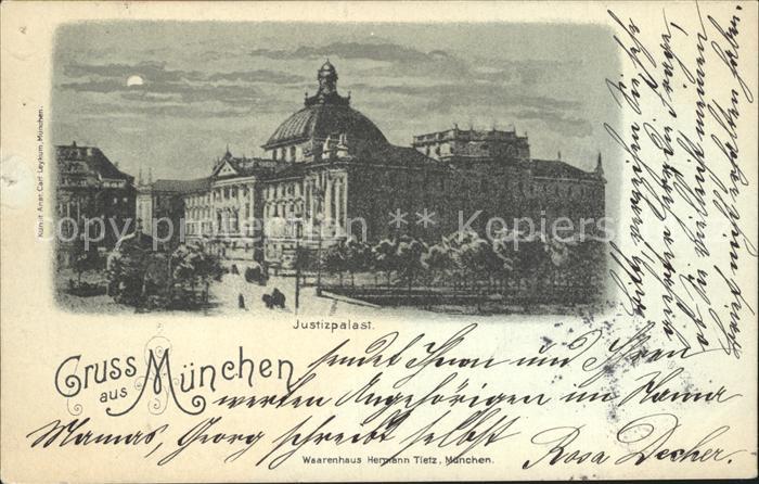 Muenchen Bayern Justizpalast