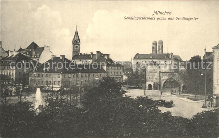 Muenchen Bayern Sendlingertorplatz Sendlingertor