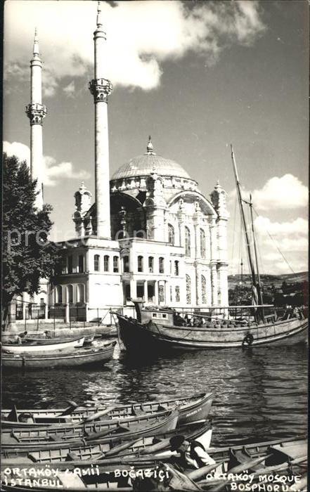 Istanbul Constantinopel Mosque Ortakoey Bosphorus