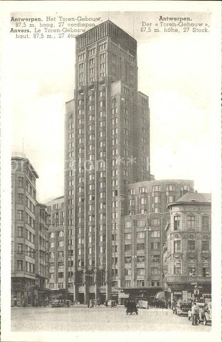 Antwerpen Anvers Toren Gebouw