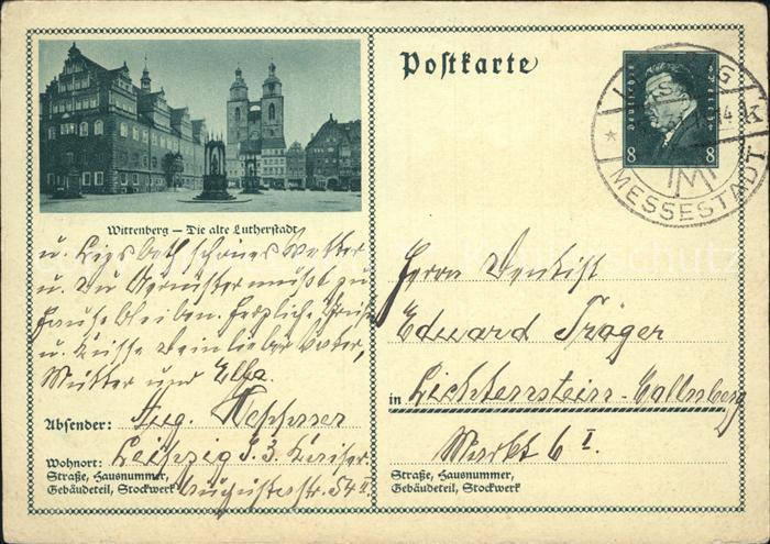 Wittenberg Lutherstadt Stadtplatz