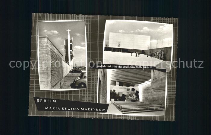 BERLIN CITY Maria Regina Martyrum Gedaechtniskirche