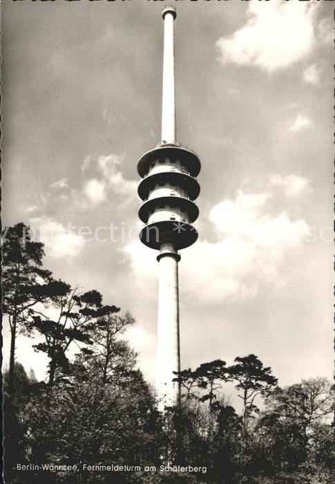 Wannsee Fernmeldeturm Schoeferberg