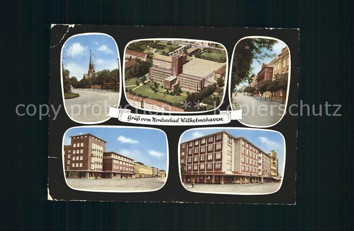 Wilhelmshaven CITY Ebert Strasse Rathaus Virchow Strasse Grenz Strasse