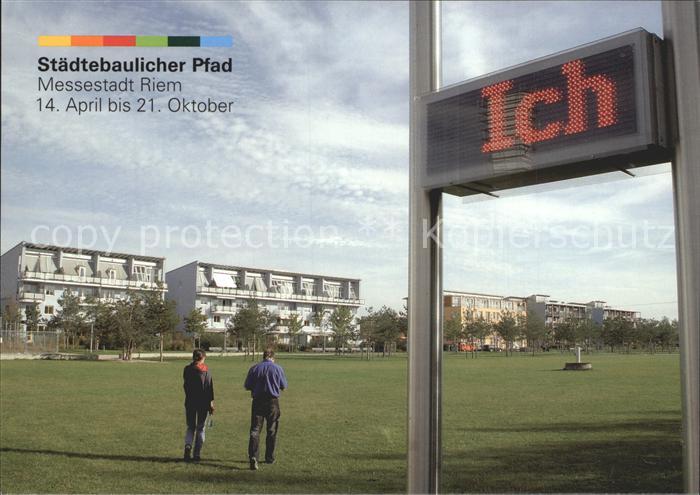 Riem Muenchen Staedtebaulicher Pfad Referat Stadtplanung Bauordnung Zentrale Gru