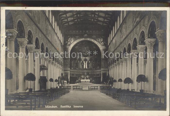 Muenchen Bayern Basilika Inneres NZ3