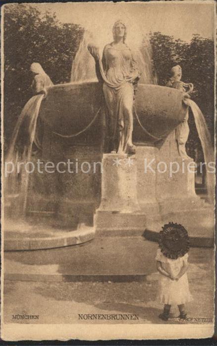 Muenchen Bayern Nordnenbrunnen