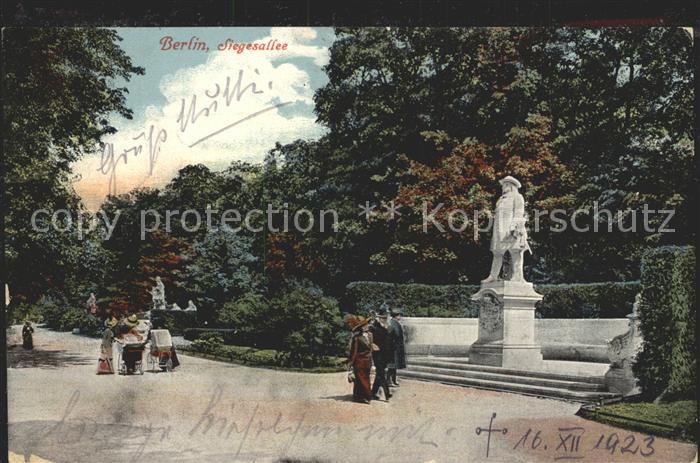 BERLIN  CITY Siegesallee