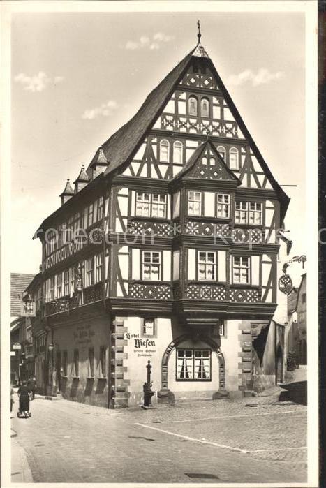 Miltenberg Main Gasthaus zum Riesen