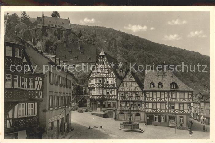 Miltenberg Main Marktplatz Schloss