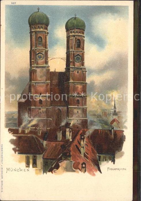 Muenchen Bayern Frauenkirche