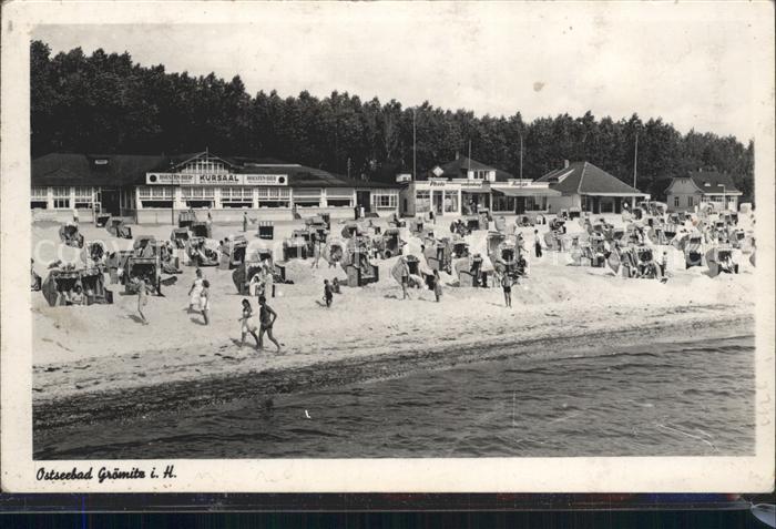 Groemitz Ostseebad Strand Kursaal