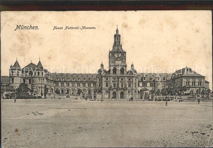 Muenchen Bayern Neues National Museum