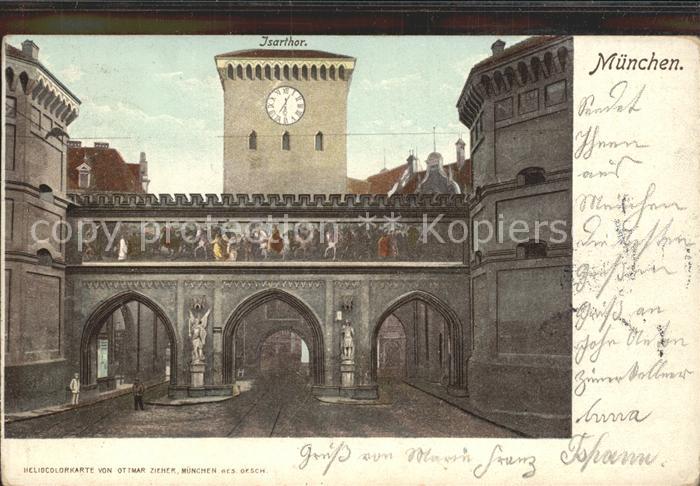 Muenchen Bayern Isartor