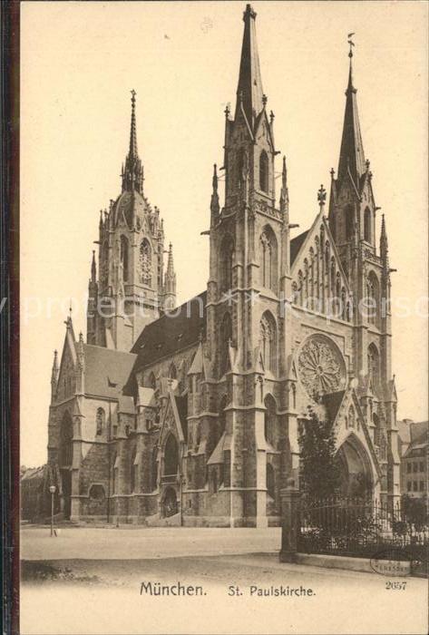 Muenchen Bayern St Paulskirche