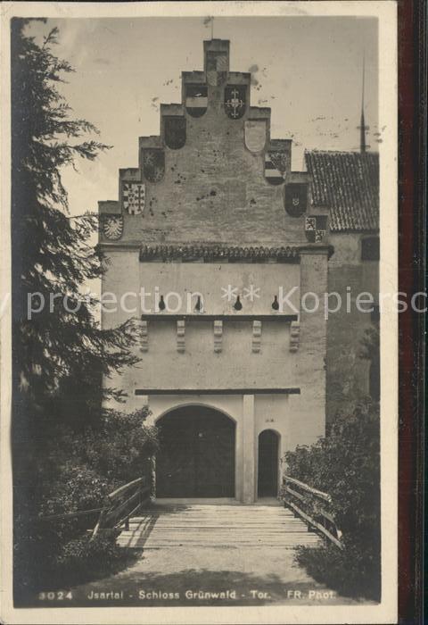Isartal Schloss Gruenwald Tor