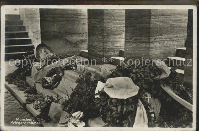 Muenchen Bayern Kriegerdenkmal