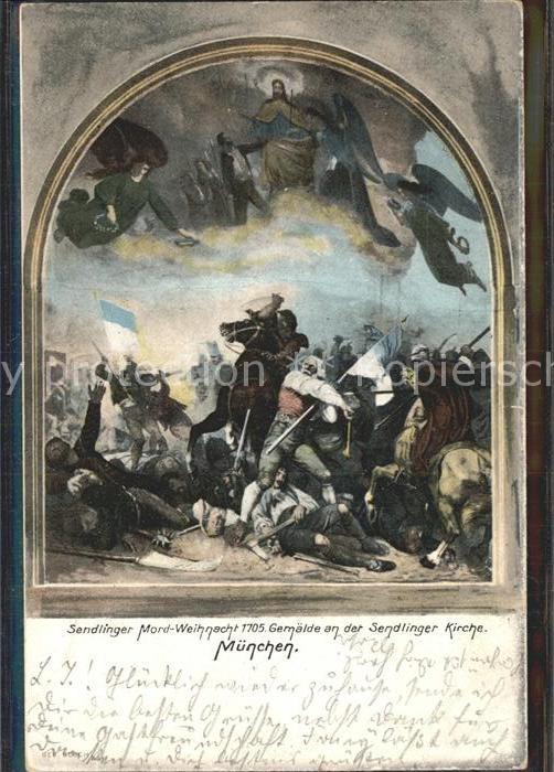 Muenchen Bayern Sendlinger Mord Weihnacht Sendlinger Kirche