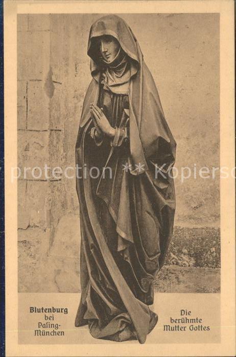 Pasing Blutenburg beruehmte Mutter Gottes