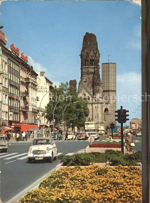 BERLIN CITY Kaiser Wilhelm Gedaechtniskirche
