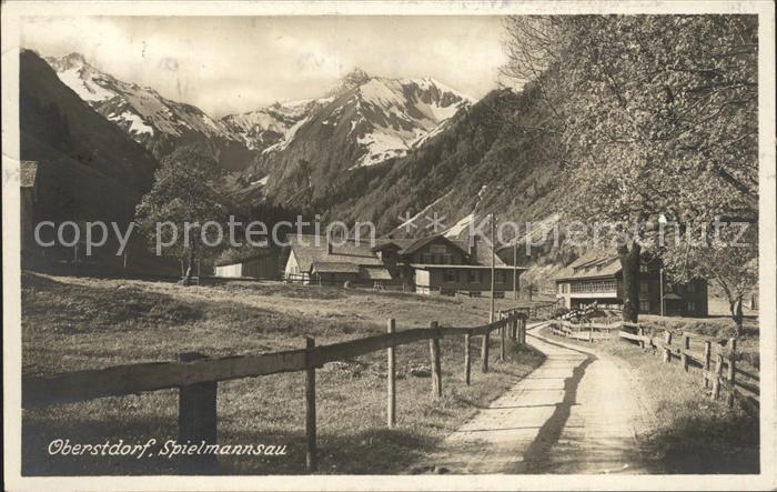 Oberstdorf Spielmannsau