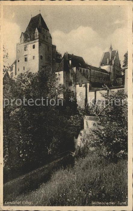 Landshut Isar Wittelsbacher Turm