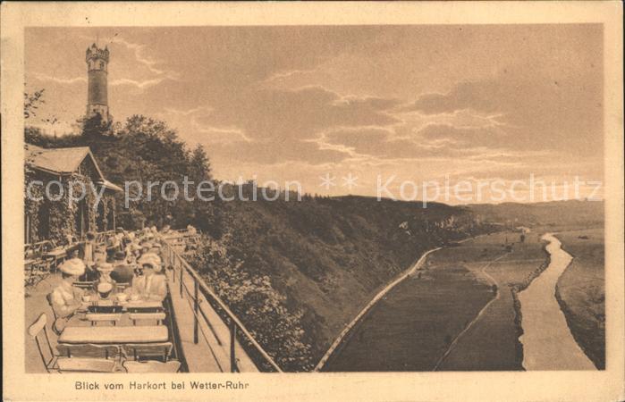 Wetter Ruhr Blick vom Harkort