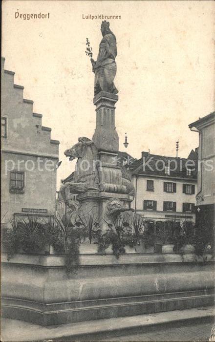 Deggendorf Donau Luitpoldbrunnen