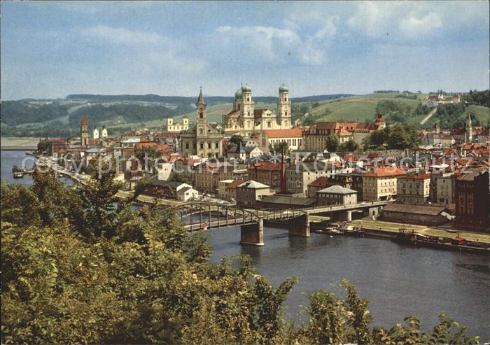 PAssAU Bayern Donaupartie mit Dom