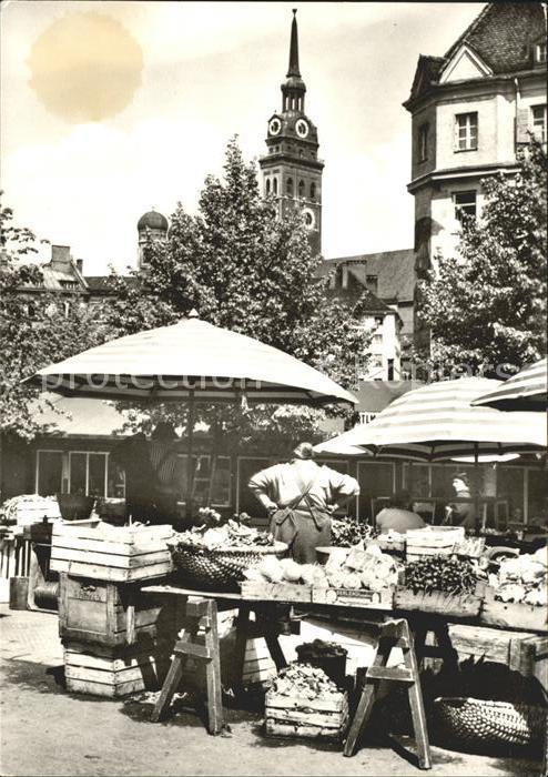 Muenchen Bayern Victualienmarkt