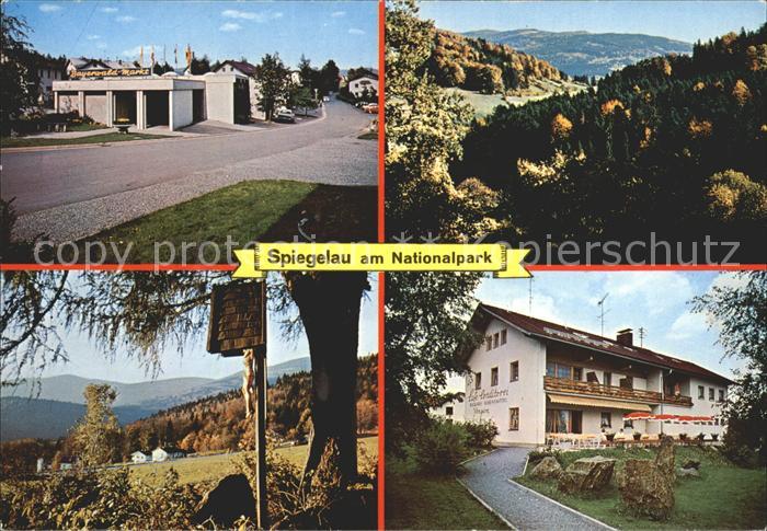 Spiegelau Nationalpark Teilansichten Cafe Pension Schinabeck