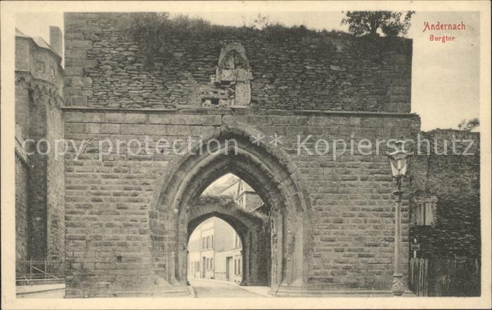 Andernach Rhein Rheinland-Pfalz Burgtor
