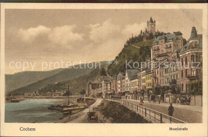 Cochem Mosel Moselstrasse Burg