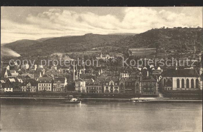 Boppard Rhein Teilansicht