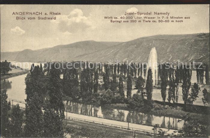 Andernach Insel Sprudel Namedy